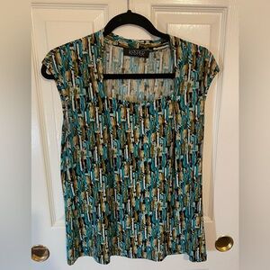 Kasper Sleeveless Blouse Size Large